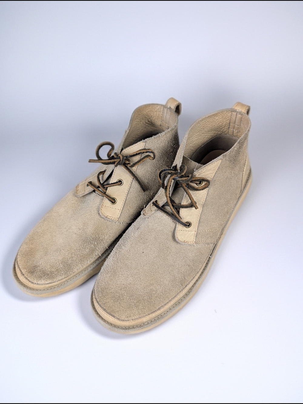 UGG Neumel unlined leather chukka boots‎ Men's Size 11 Sand